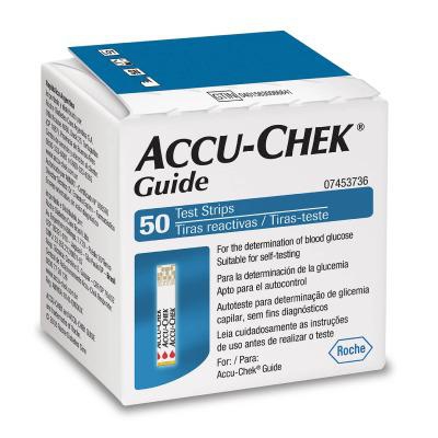 Tiras para Controle de Glicemia Accu-Chek Guide 50 Unidades